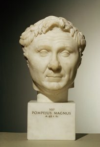 Pompeuksen rintakuva (106-48 eKr.) noin 60 eKr. (marmori)